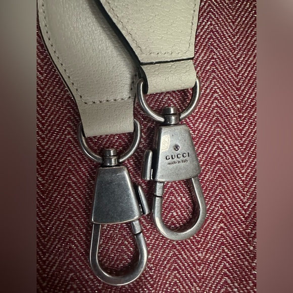 NWT Gucci Canvas Interlocking GG White Tote - Picture 13 of 13